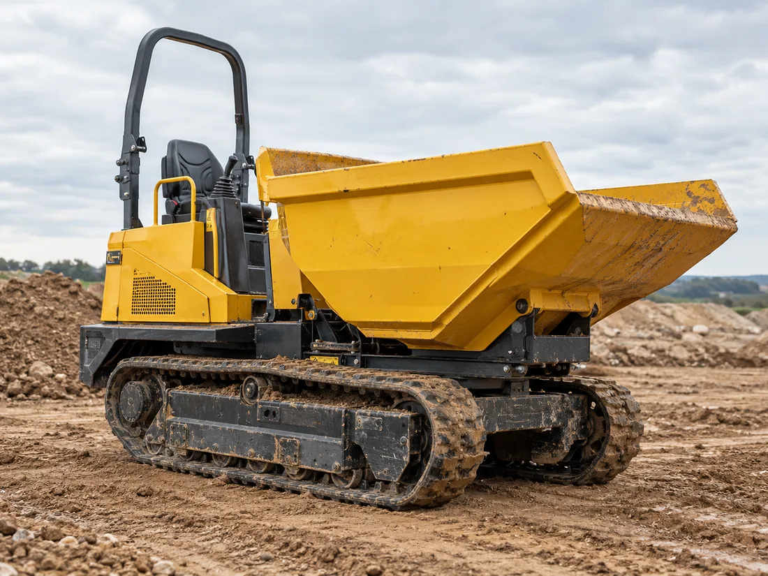 Dumper Cingolato a noleggio a Milano